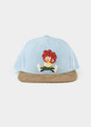 Cap "Pumuckl" - denim, v2 (snapback)