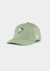 Cap "Peanuts: Snoopy in Tracht" - khaki (Halfcurved)