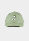 Cap "Peanuts: Snoopy in Tracht" - khaki (Halfcurved)