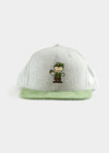 Cap "Peanuts: Charlie Brown" - grau (Snapback)