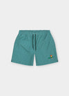 Badehose "Pumuckl surft" - graublau