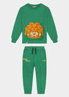 Jogging-Set "Pumuckl" - dunkelgrün (Kinder)