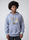 Hoodie "Aloisius" - light blue